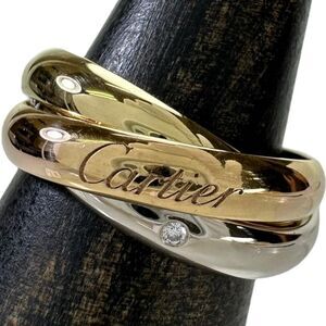 Cartier Trinity 5PD Au750 Ring Size 12